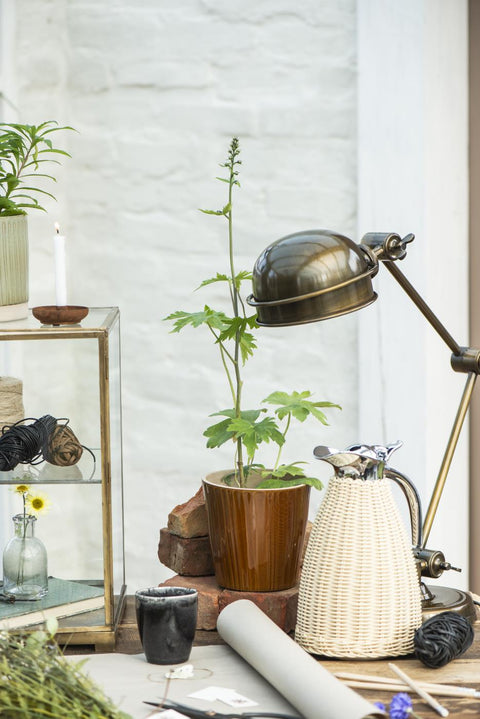 Ib Laursen Becher Steingut Dunes - Weingärtners Genusshandwerk