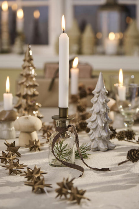 Ib Laursen Kerzenhalter für 2,2 cm Kerze Flaschenstecker - Weingärtners Genusshandwerk