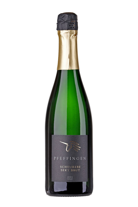 Weinflasche Weingut Pfeffingen Scheurebe Sekt Brut | Winzersekt, Schaumwein