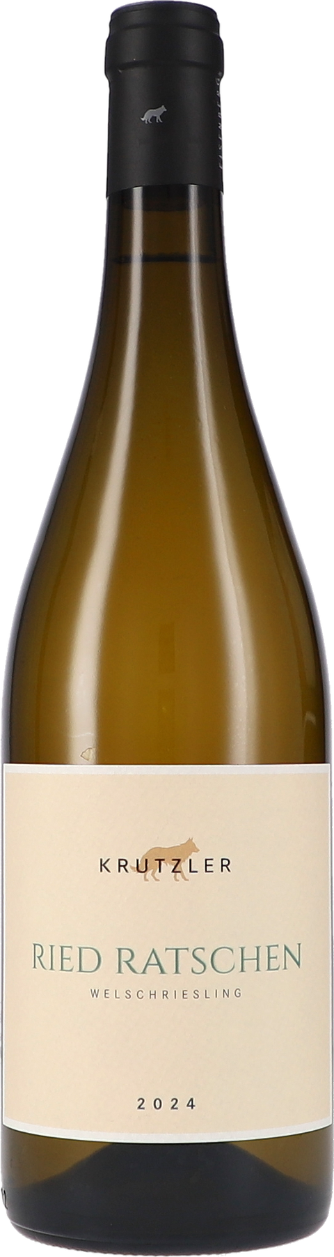Weinflasche Clemens Krutzler Ried Ratschen Welschriesling, Weißwein aus dem Burgenland