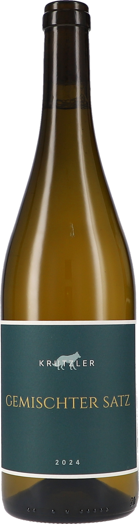 Weinflasche Clemens Krutzler Gemischter Satz, Weißwein aus dem Burgenland