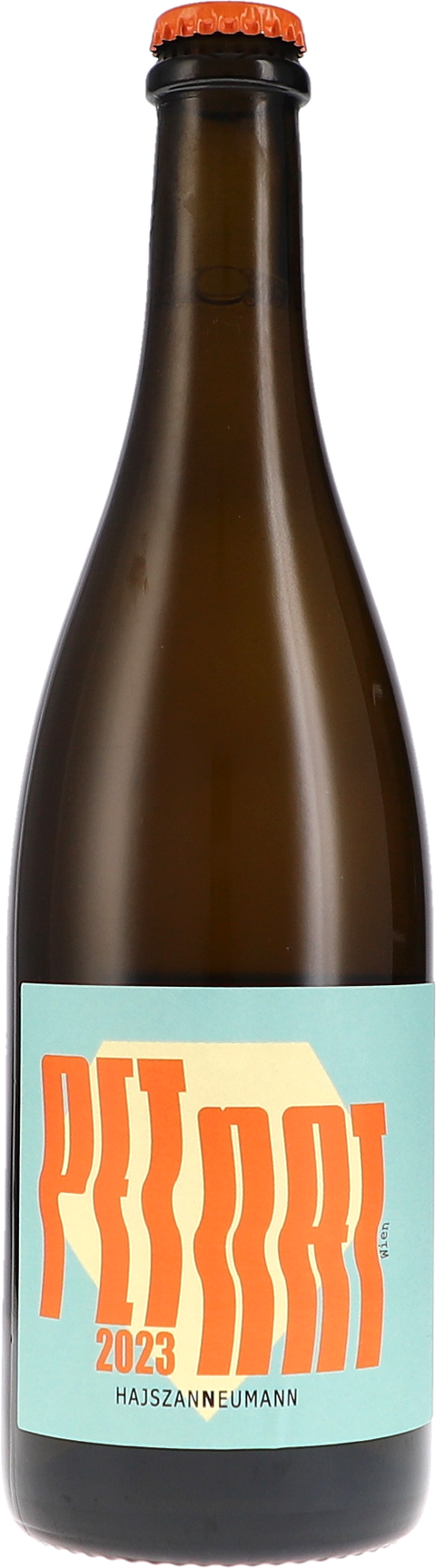Weinflasche Hajszan Neumann Pet Nat Brut BIO, Weißwein aus Wien