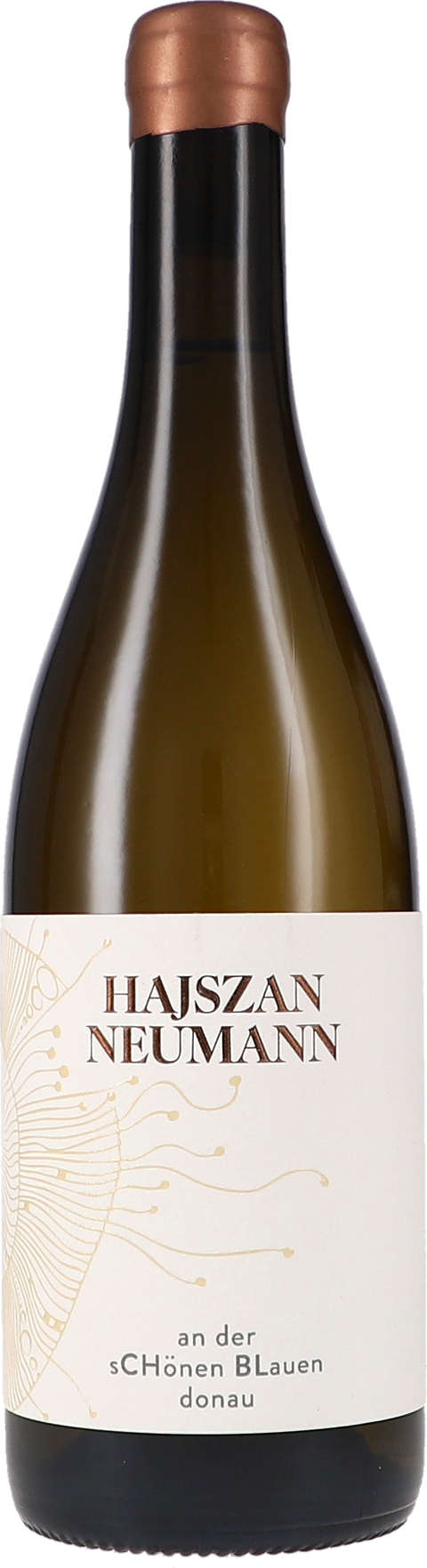 Weinflasche Hajszan Neumann an der sCHönen BLauen donau, Cuvée Weiß BIO, Weißwein aus Wien