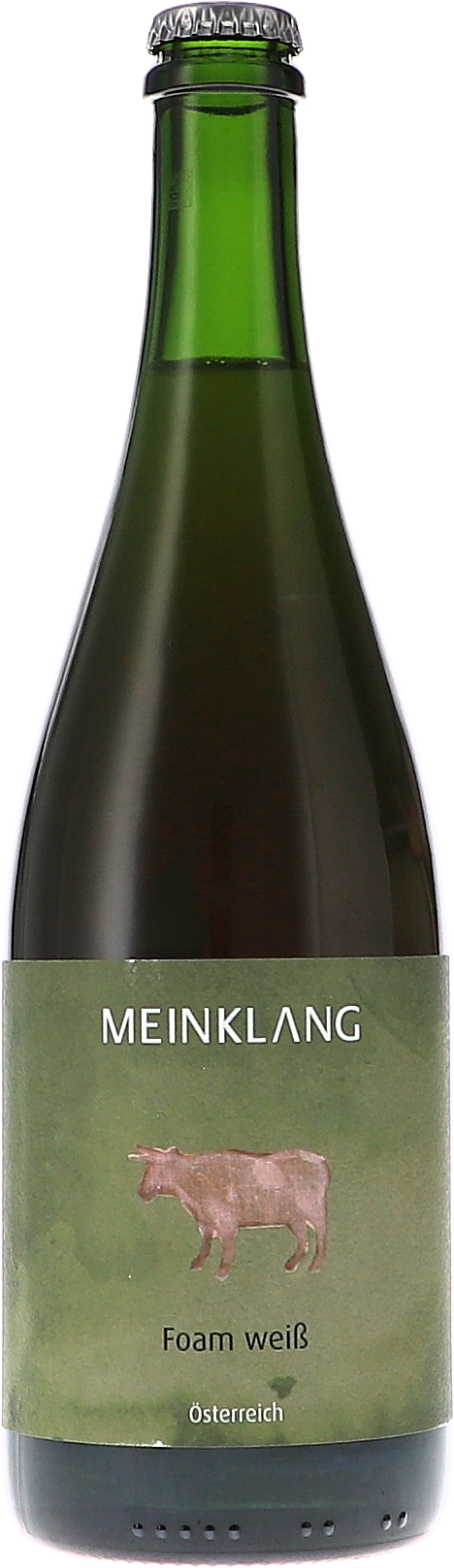 Weinflasche Meinklang Foam Weiß, Petnat BIO, Weißwein aus dem Burgenland