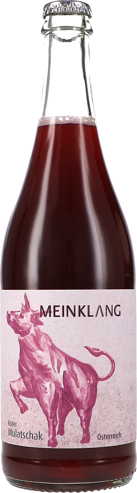 Weinflasche Meinklang Roter Mulatschak BIO, Rotwein aus dem Burgenland