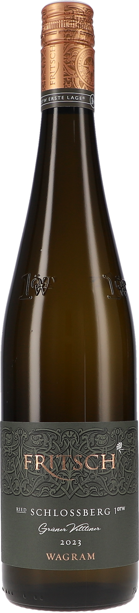 Weinflasche Fritsch Grüner Veltliner Ried Schlossberg 1.ÖTW BIO, Weißwein vom Wagram