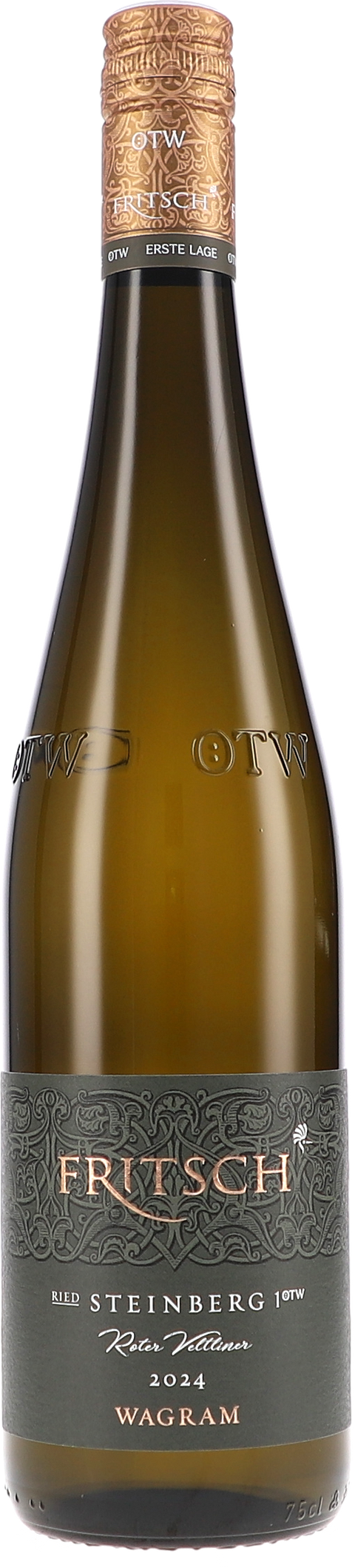 Weinflasche Fritsch Roter Veltliner Ried Steinberg 1.ÖTW BIO, Weißwein vom Wagram