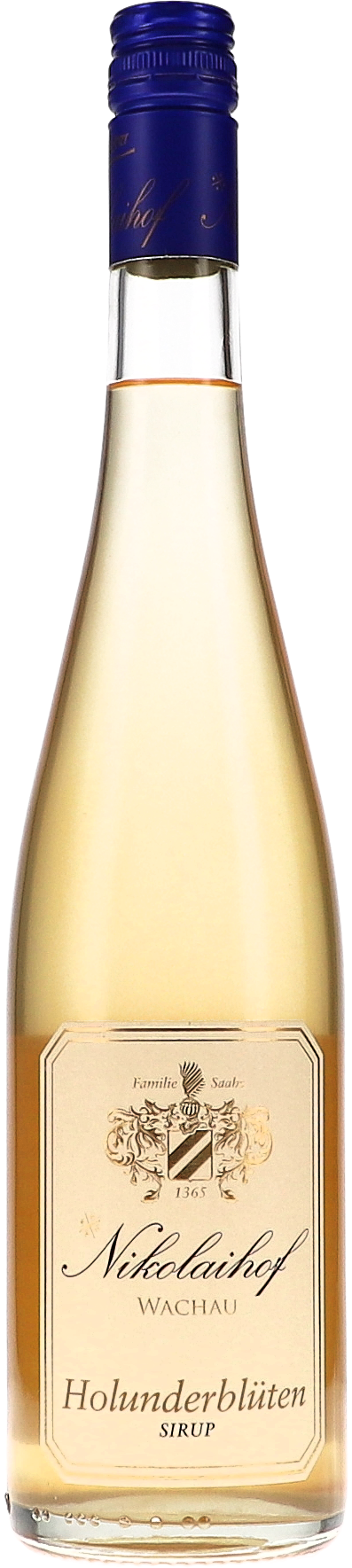 Weinflasche Nikolaihof Holunderblütensirup BIO, Weißwein aus der Wachau