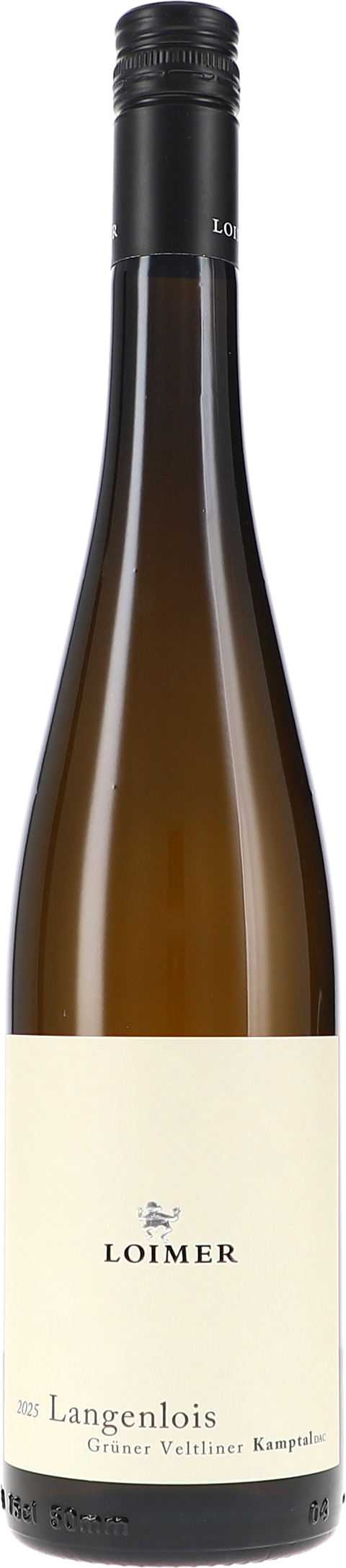 Weinflasche Loimer Langenloiser Grüner Veltliner Kamptal DAC BIO, Weißwein aus dem Kamptal