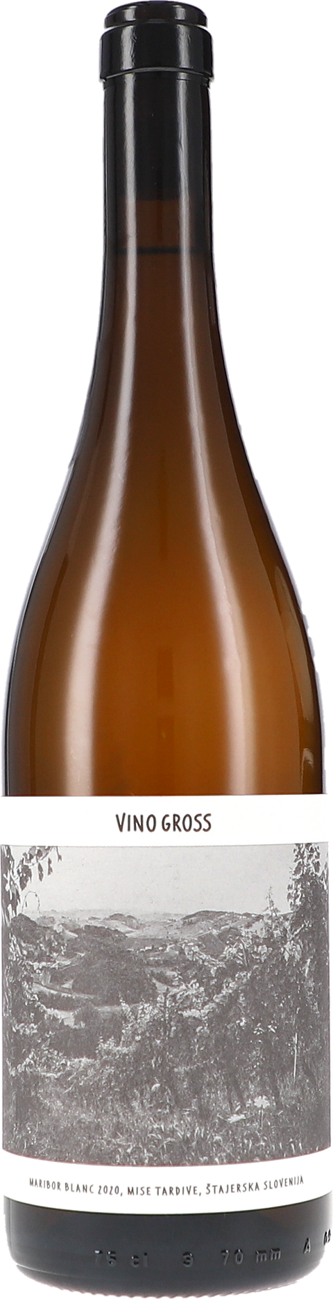 Weinflasche Vino Gross Maribor Blanc, Mise Tardive, Weißwein