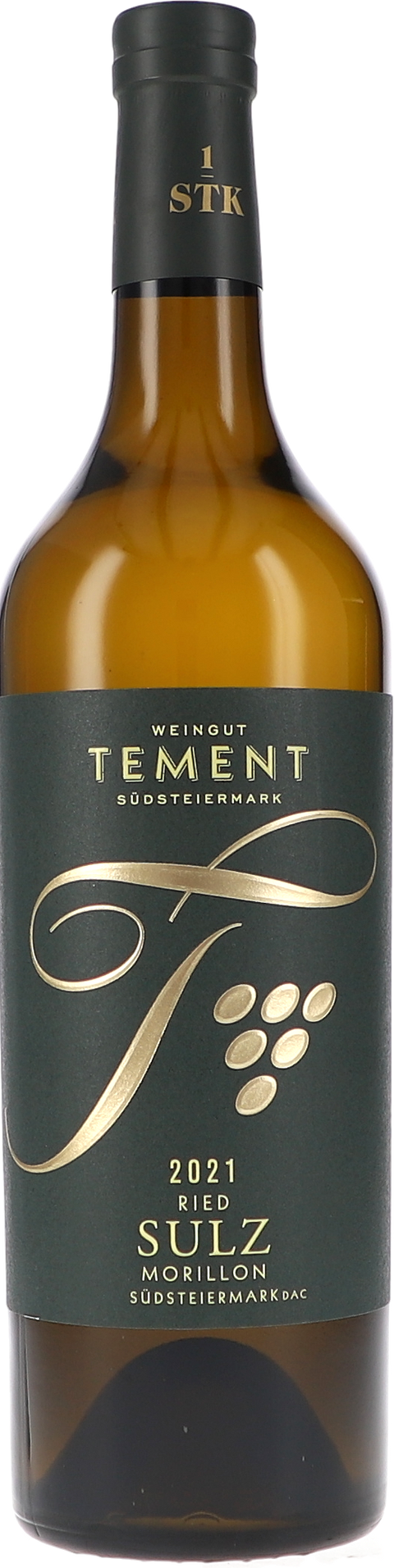 Weinflasche Tement Ried Sulz Morillon Erste STK Lage BIO, Weißwein aus der Südsteiermark