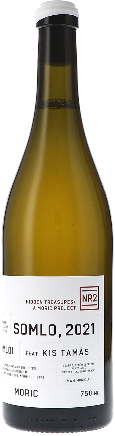 Weinflasche Moric Hidden Treasures Nr.2 Somlo, Kis Tamas, Weißwein aus Ungarn