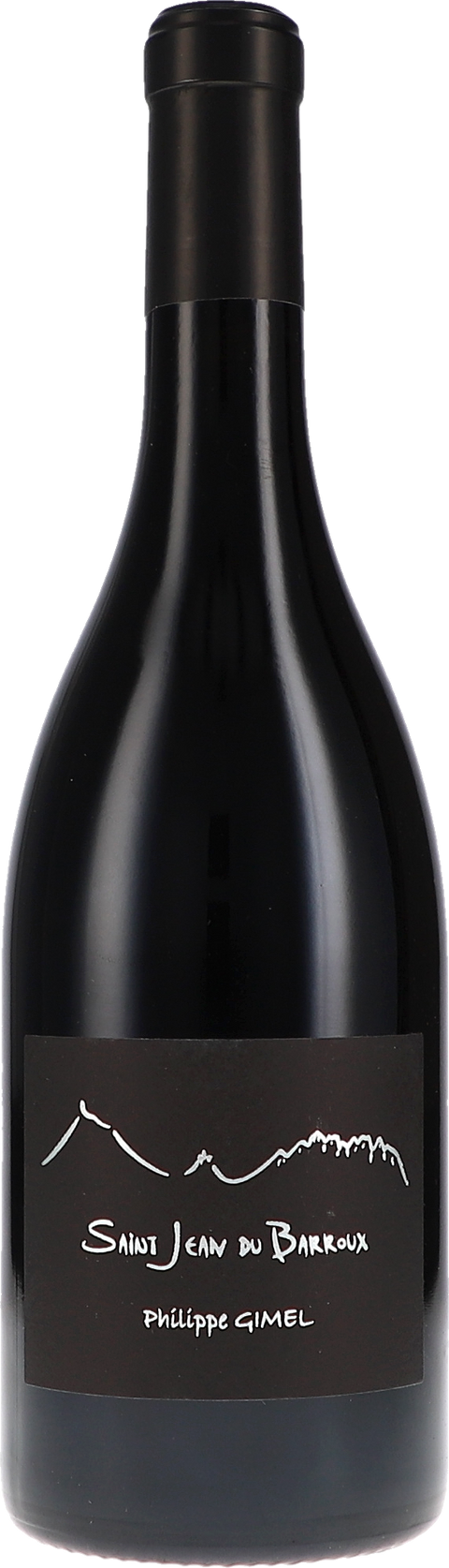 Weinflasche Saint Jean Du Barroux La Pierre Noire AOC BIO, Rotwein von der südlichen Rhône