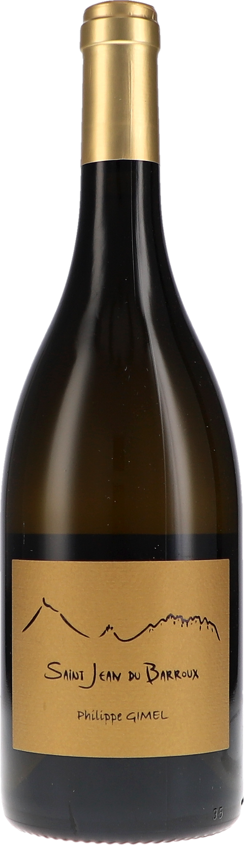 Weinflasche Saint Jean Du Barroux La Montagne AOC BIO, Weißwein von der südlichen Rhône