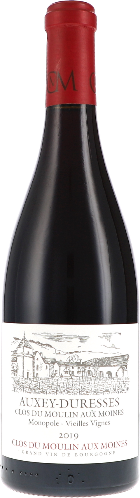 Weinflasche Clos du Moulin aux Moines Auxey-Duresses „Moulin aux Moines“ Vieilles Vignes Monopole rouge, Rotwein aus Burgund