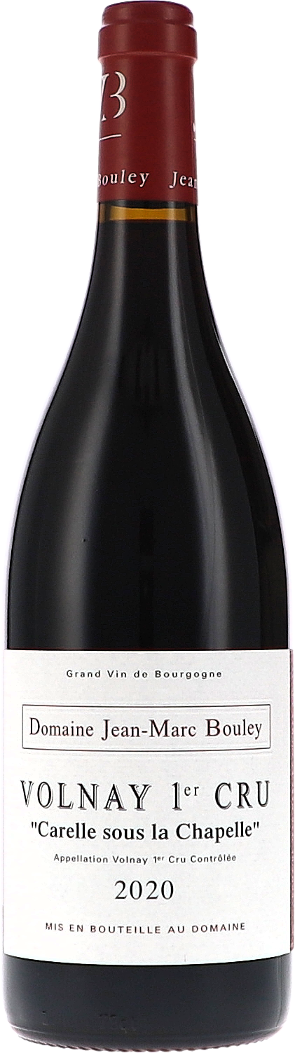 Weinflasche Jean-Marc & Thomas Bouley Volnay 1er Cru „Carelle sous la Chapelle“ AOC, Rotwein aus Burgund