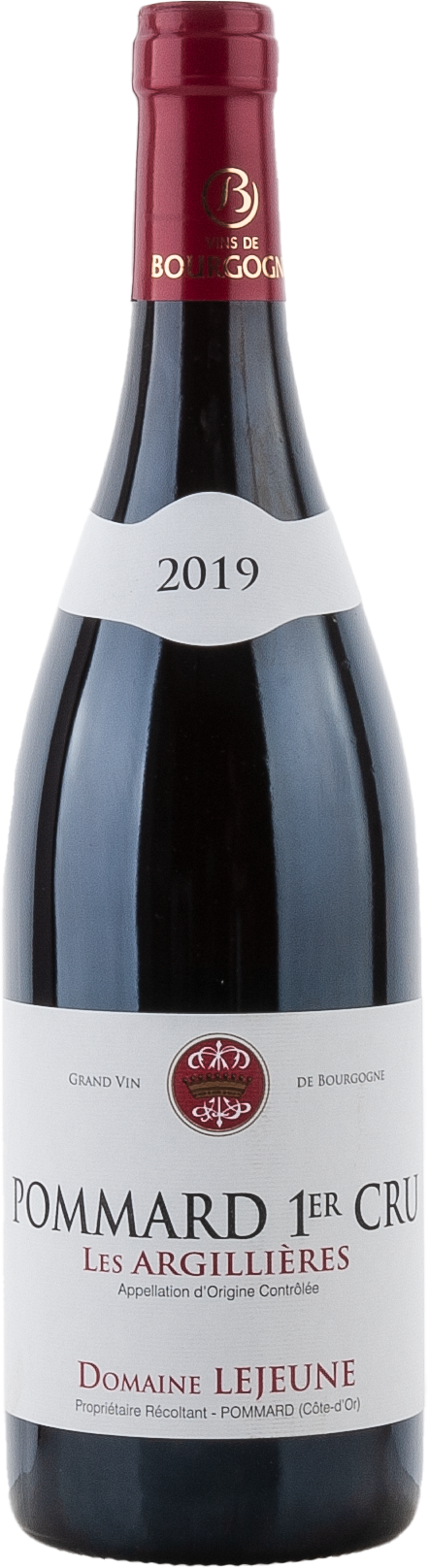 Weinflasche Lejeune Pommard 1er Cru „Les Argillières“ AOC, Rotwein aus Burgund