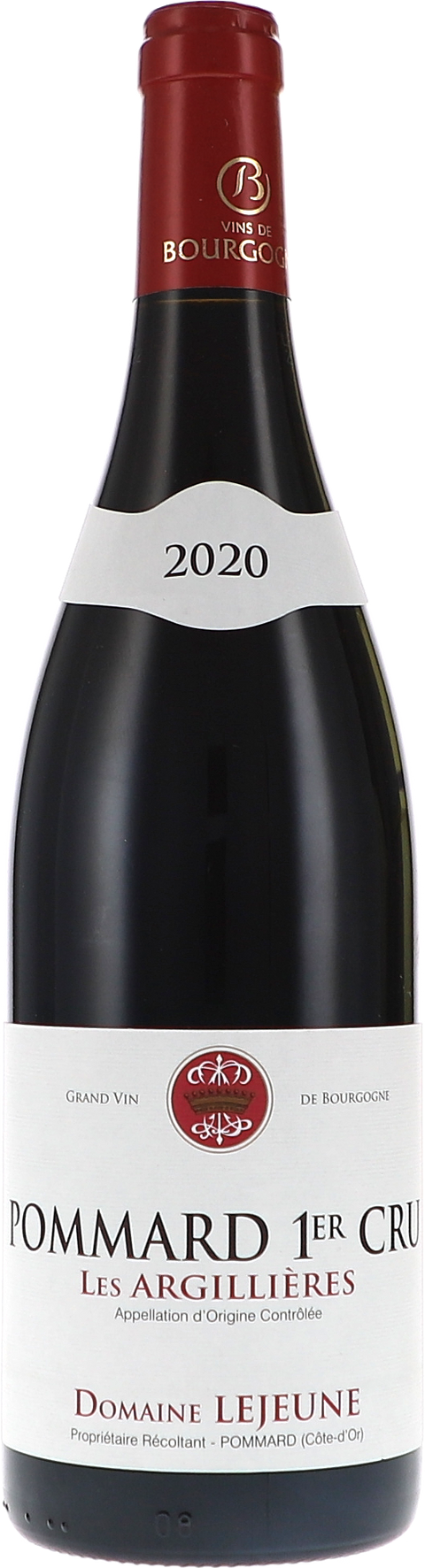 Weinflasche Lejeune Pommard 1er Cru „Les Argillières“ AOC, Rotwein aus Burgund