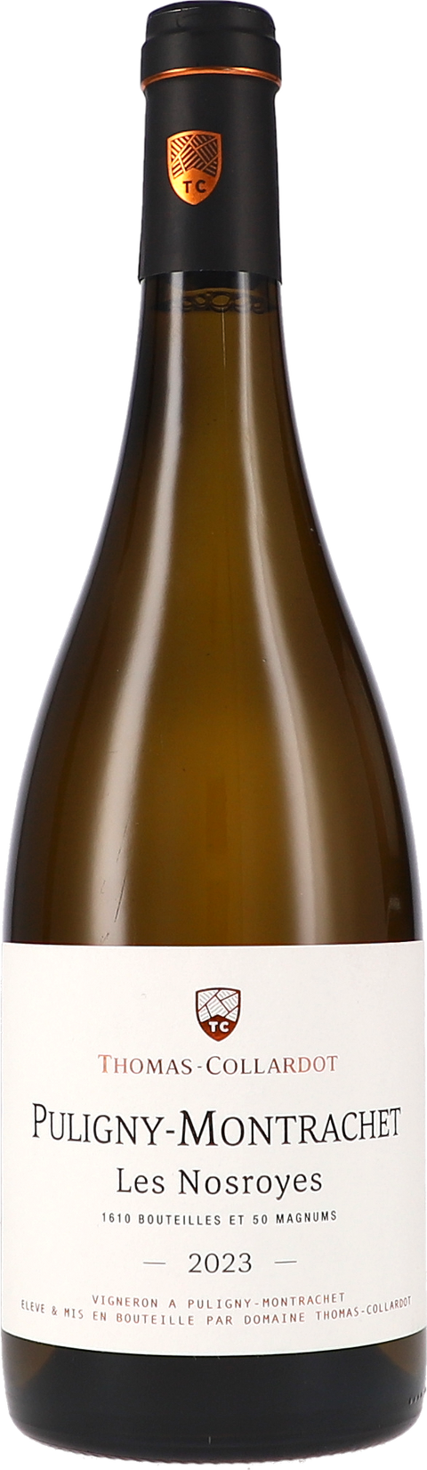 Weinflasche Thomas-Collardot Puligny-Montrachet „Les Nosroyes“ AOC BIO, Weißwein aus Burgund