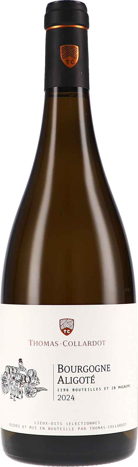 Weinflasche Thomas-Collardot Bourgogne Aligoté AOC BIO, Weißwein aus Burgund