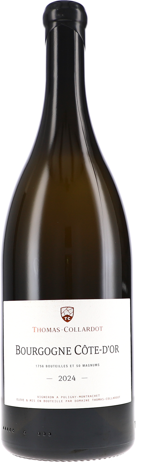 Weinflasche Thomas-Collardot Bourgogne Cote d'Or Blanc AOC BIO, Weißwein aus Burgund