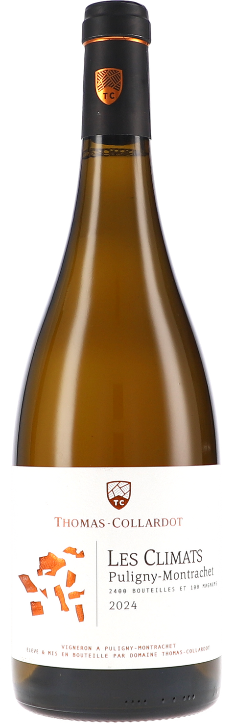 Weinflasche Thomas-Collardot Puligny-Montrachet „Les Climats“ AOC BIO, Weißwein aus Burgund