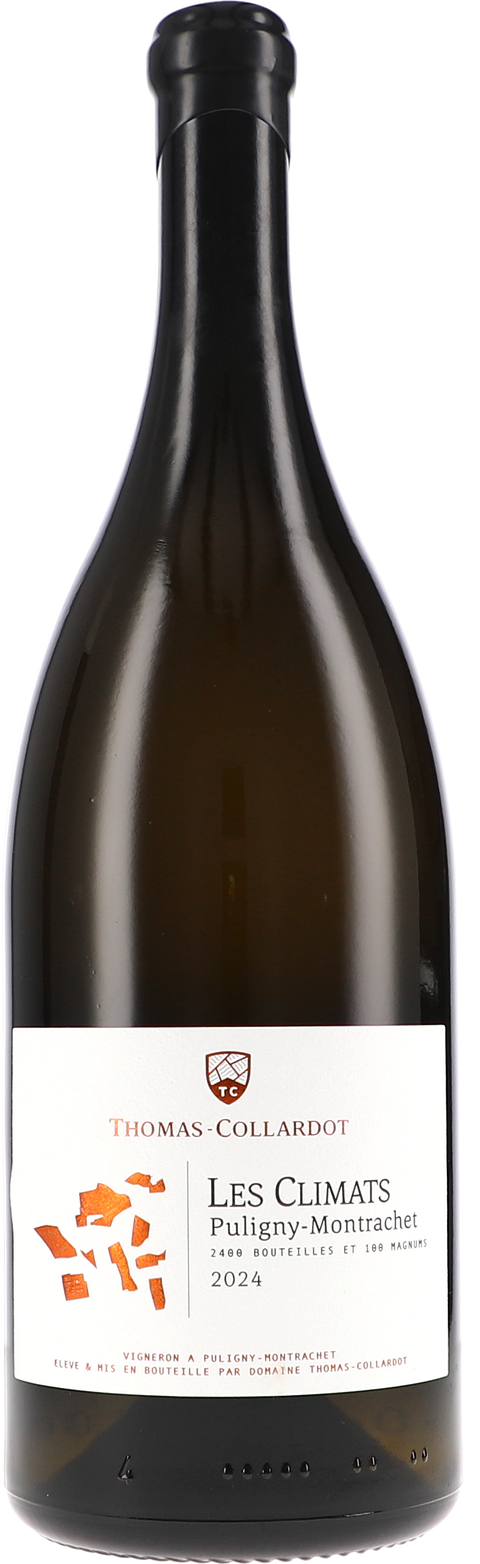 Weinflasche Thomas-Collardot Puligny-Montrachet „Les Climats“ AOC BIO, Weißwein aus Burgund