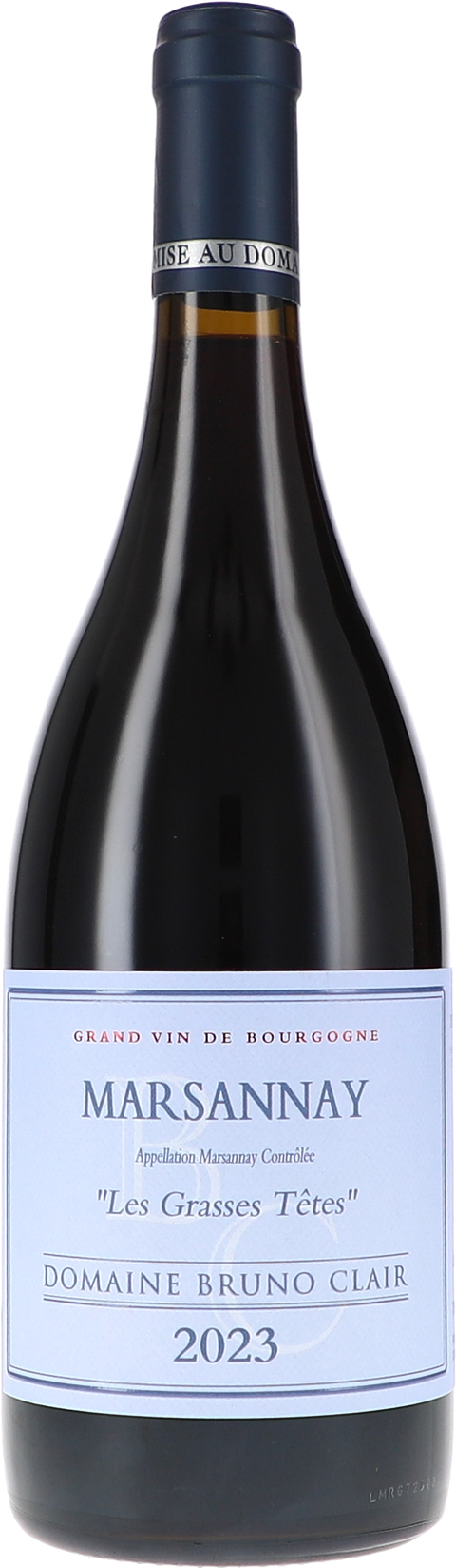 Bruno Clair Marsannay rouge "Les Grasses Têtes" AOC 2023