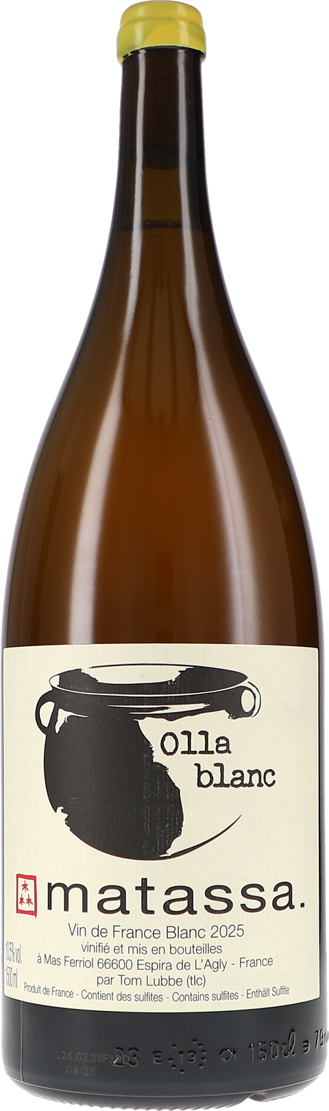 Matassa Olla Blanc VdF 2025 1,5L