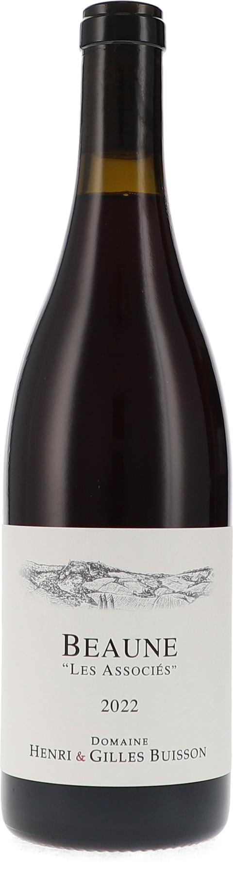 Weinflasche Henri & Gilles Buisson Beaune „Les Associés“ rouge AOC BIO, Rotwein aus Burgund