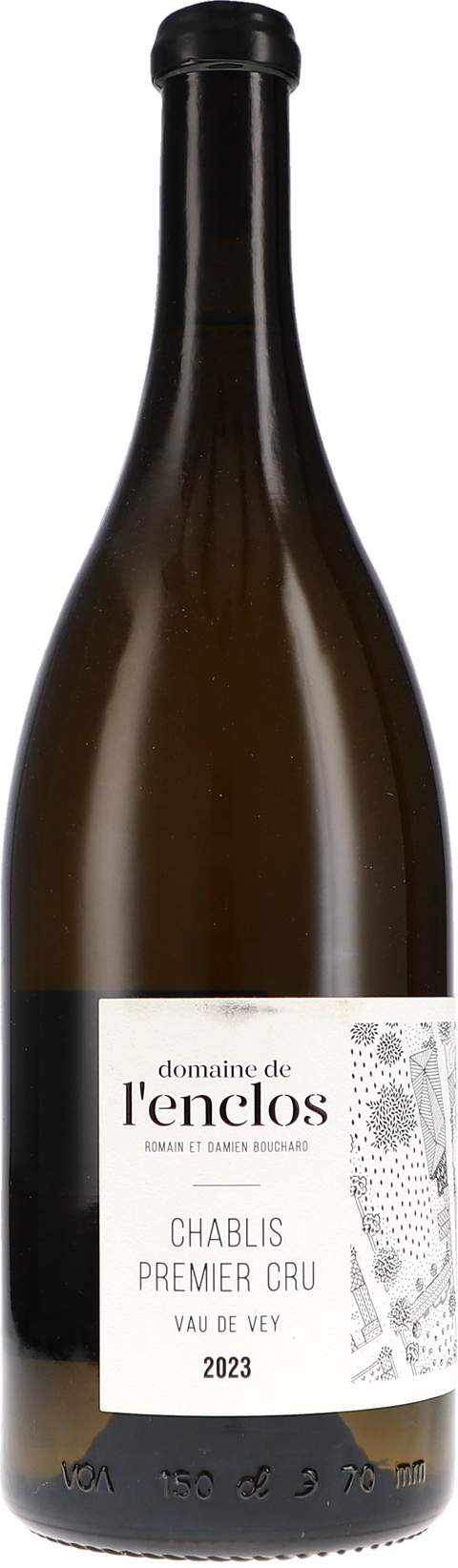 de l'Enclos Chablis 1er Cru Vau de Vey AOC 2023 1,5L BIO