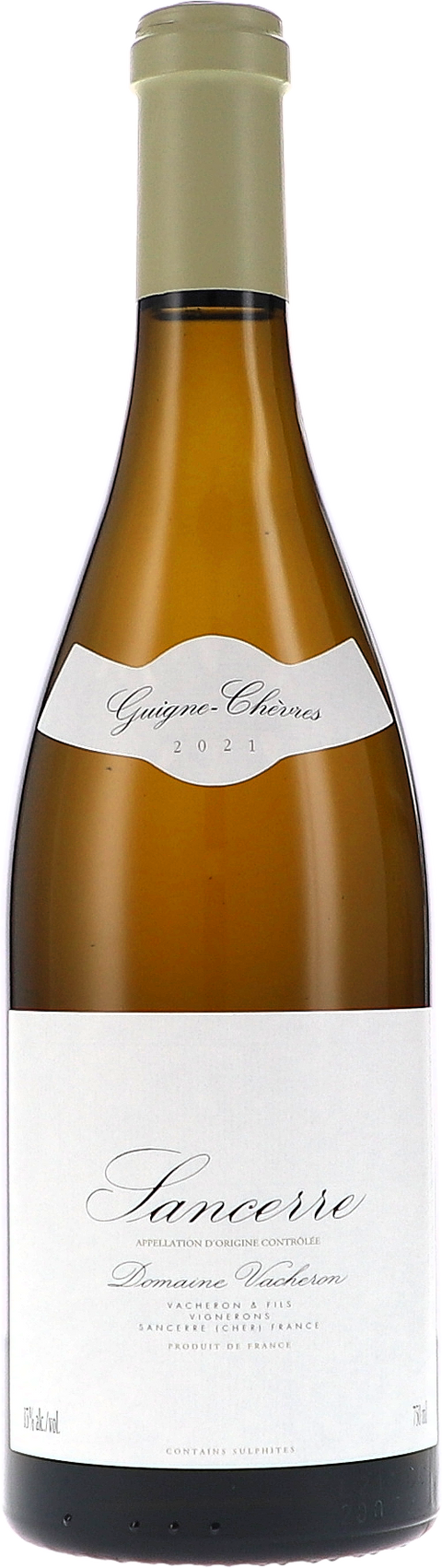 Weinflasche Vacheron Sancerre blanc „Guigne-Chèvres“ AOC BIO, Weißwein von der Loire