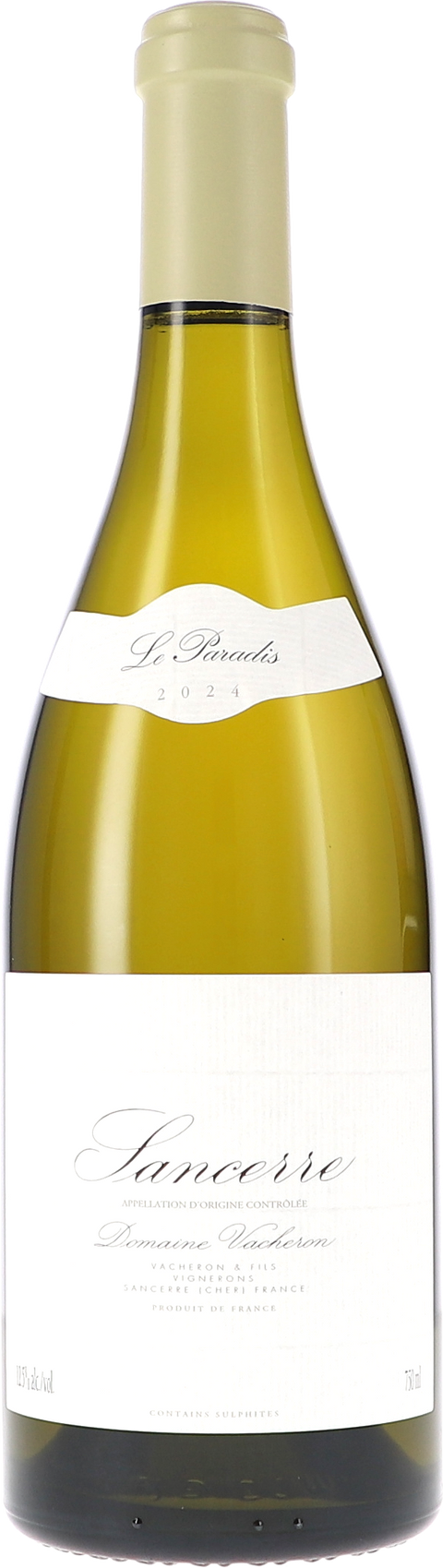 Weinflasche Vacheron Sancerre blanc „Le Paradis“ AOC BIO, Weißwein von der Loire