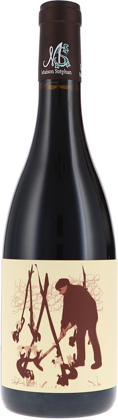 Weinflasche Maison Stephan Côte Rôtie „Les Binardes“ AOC BIO, Rotwein von der nördlichen Rhône