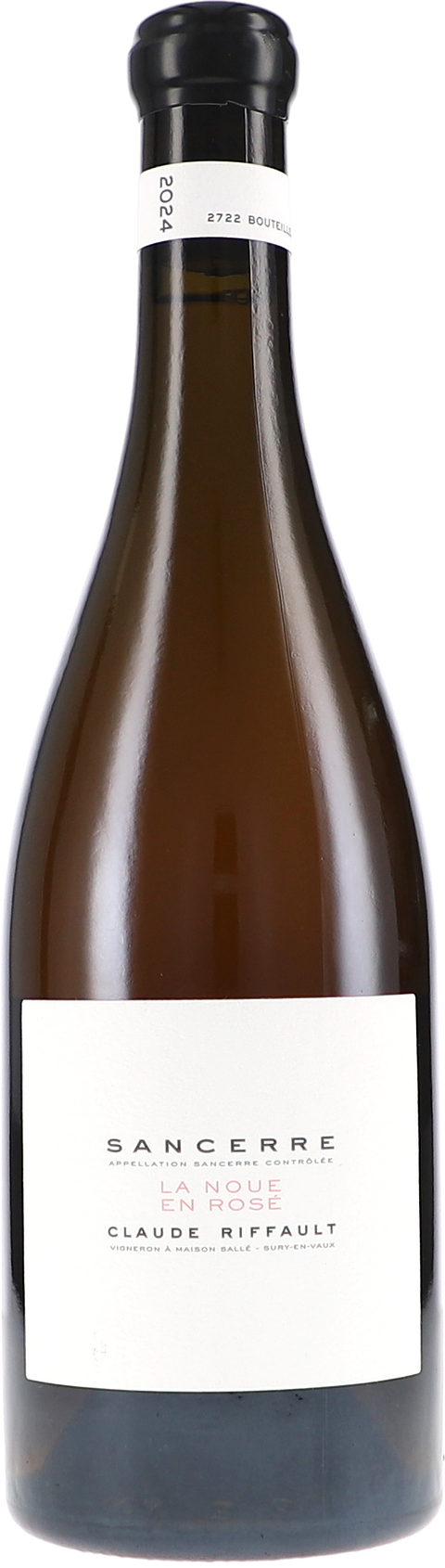 Weinflasche Claude Riffault Sancerre rosé „ La Noue En Rosé“ AOC BIO, Roséwein von der Loire