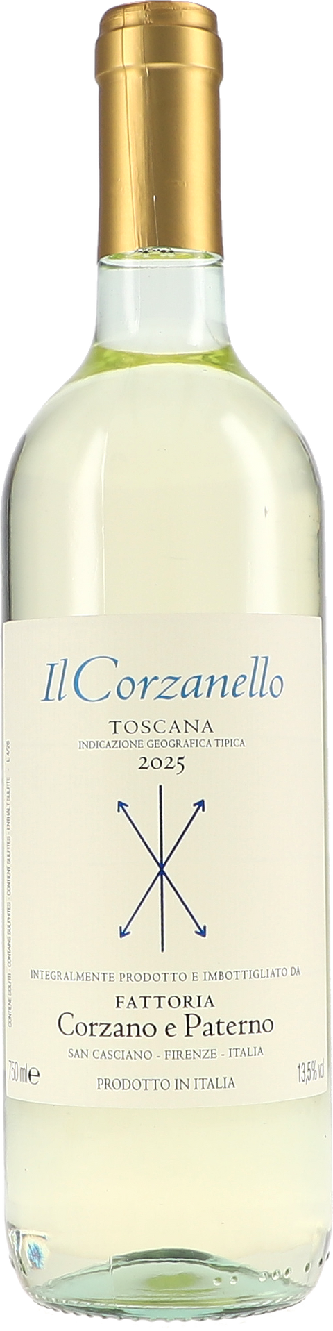 Corzano e Paterno Il Corzanello Bianco IGT 2025 BIO