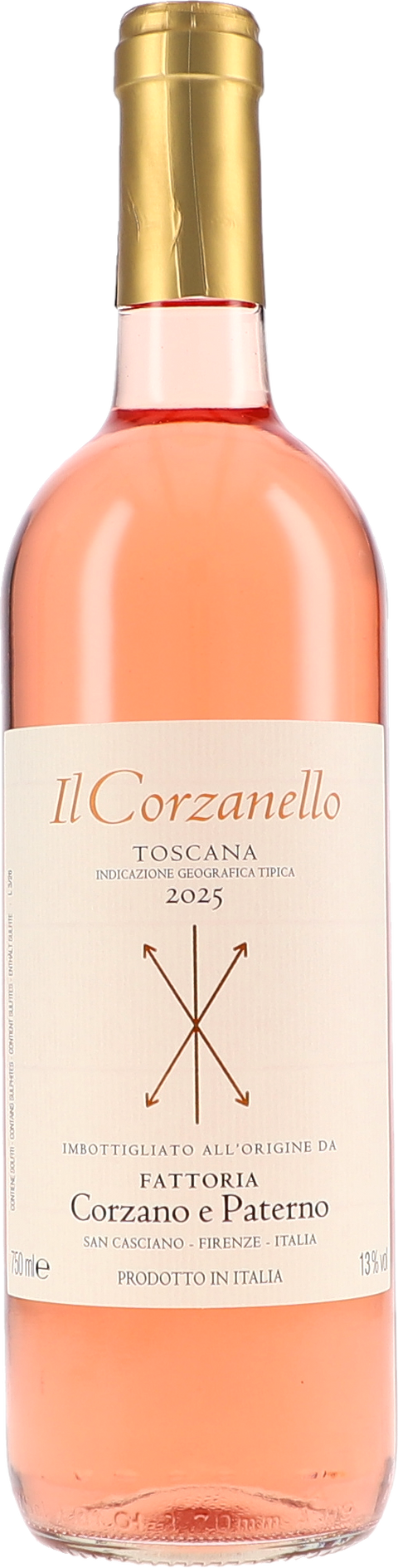 Corzano e Paterno Il Corzanello Rosato IGT 2025 BIO