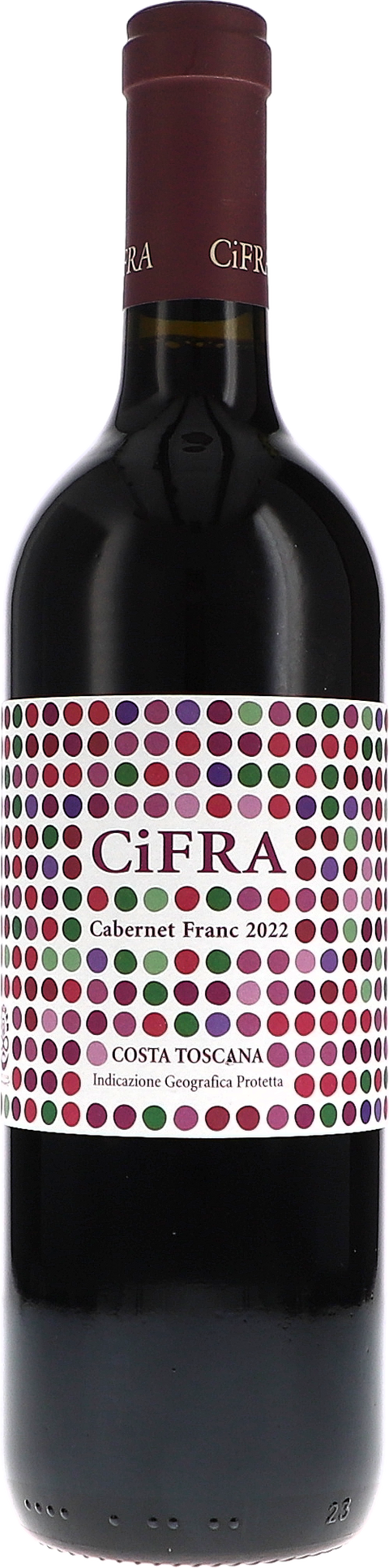 Weinflasche Duemani CiFRA Costa Toscana IGP BIO, Rotwein aus der Toskana