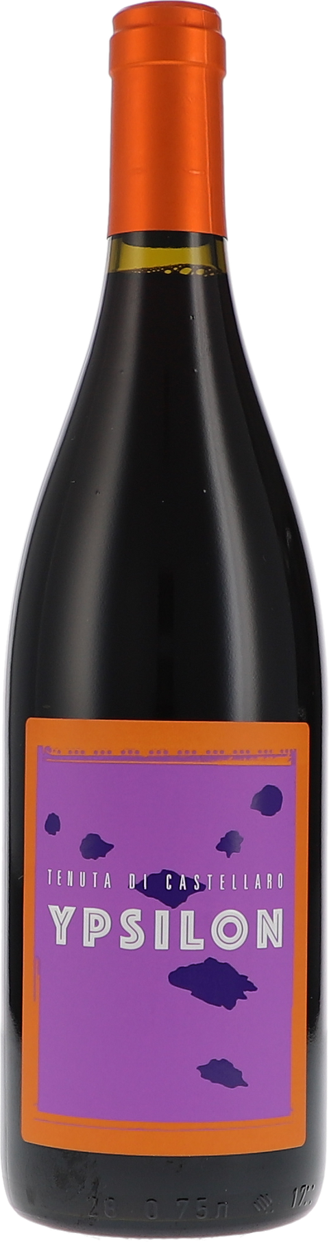 Weinflasche Tenuta di Castellaro Ypsilon IGT BIO, Rotwein aus Sizilien