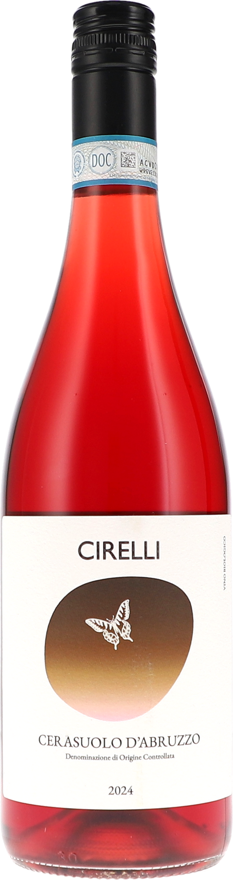 Weinflasche Cirelli Cerasuolo d'Abruzzo DOC BIO, Roséwein aus den Abruzzen