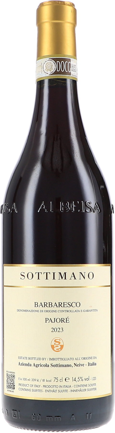 Sottimano Pajoré, Barbaresco DOCG 2023