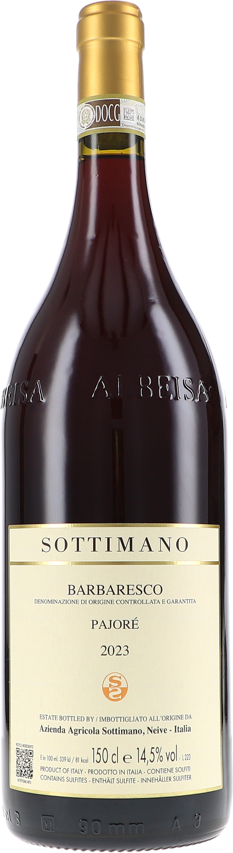 Sottimano Pajoré, Barbaresco DOCG 2023 1,5L