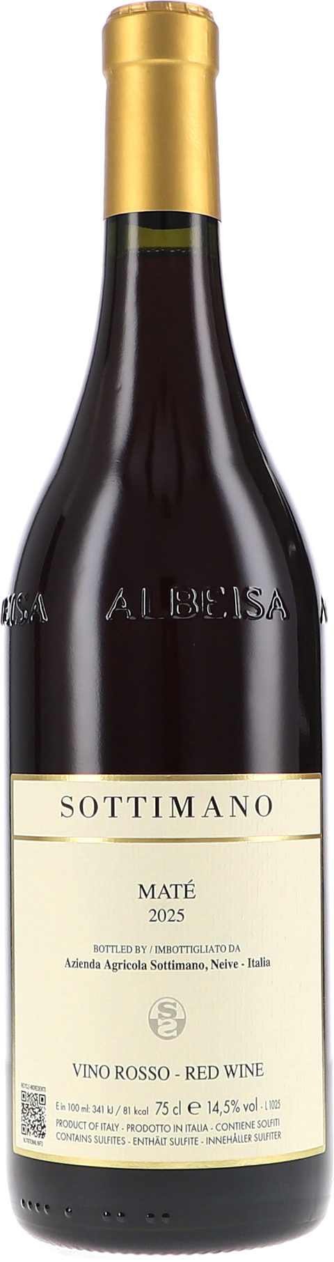 Sottimano Matè Vino Rosso 2025