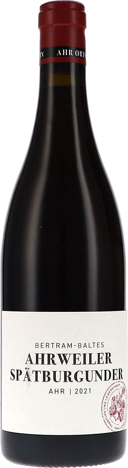 Weinflasche Bertram-Baltes Ahrweiler Spätburgunder, Rotwein von der Ahr