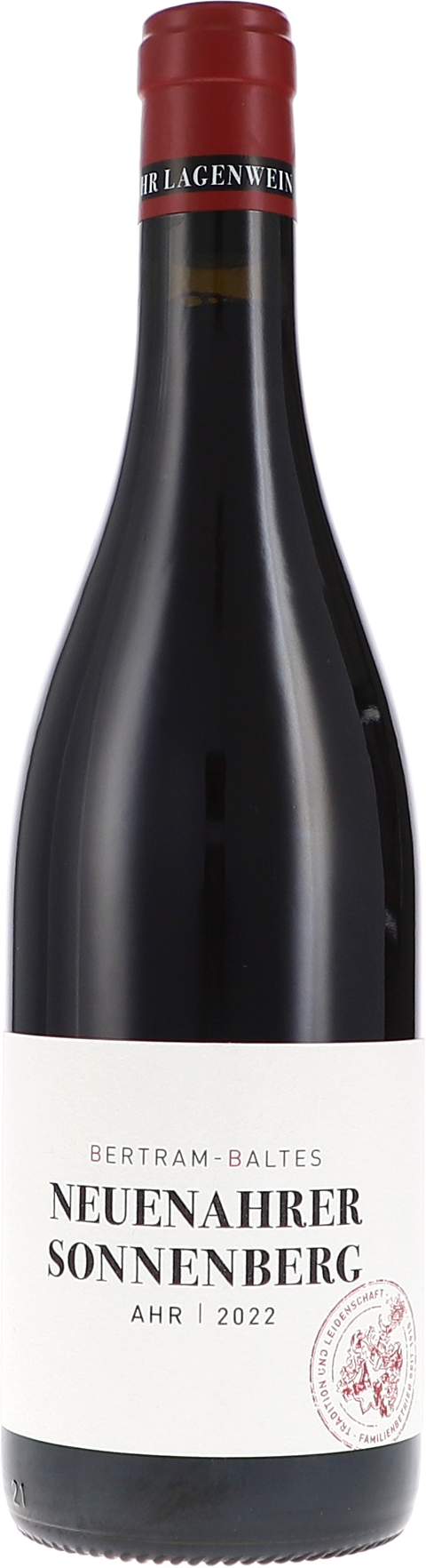 Weinflasche Bertram-Baltes Neuenahrer Sonnenberg BIO, Rotwein von der Ahr