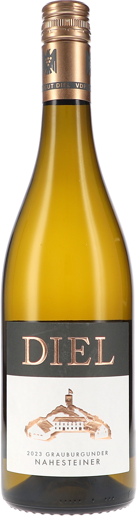 Weinflasche Diel Nahesteiner Grauburgunder, Weißwein von der Nahe