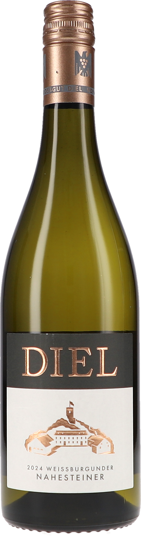 Weinflasche Diel Nahesteiner Weissburgunder, Weißwein von der Nahe
