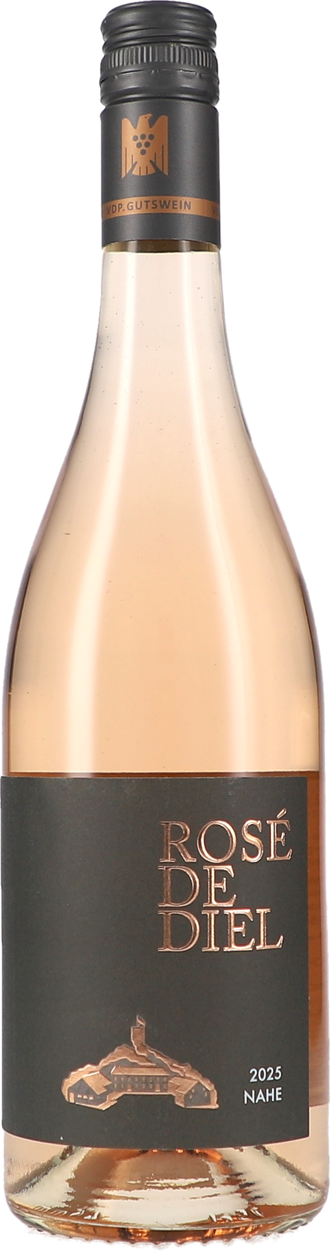 Weinflasche Diel Rosé de Diel trocken, Roséwein von der Nahe