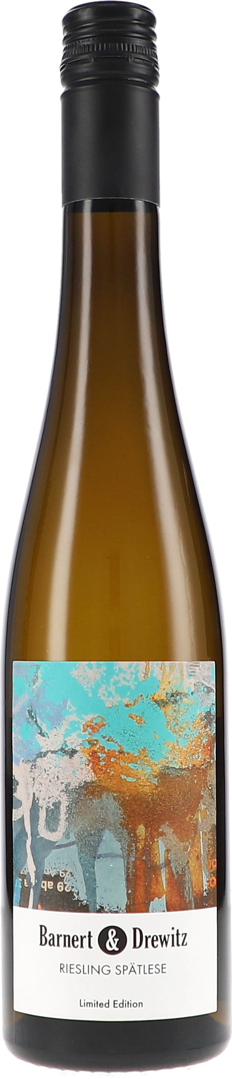 Weinflasche Barnert & Drewitz Riesling Spätlese Pettenthal, Weißwein von der Hessischen Bergstraße