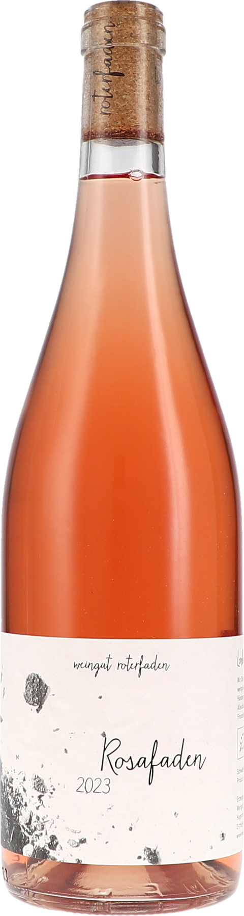 Weinflasche Roterfaden rosafaden BIO, Roséwein aus Württemberg